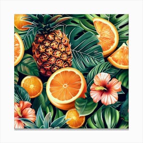 Tropical Fusion (6) Canvas Print