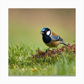 Blue Tit 39 Canvas Print