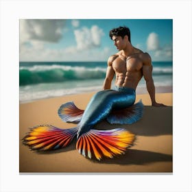 Mermaid 4 Canvas Print