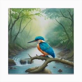 Kingfisher 1 Canvas Print