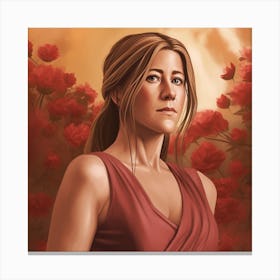 Jennifer Aniston Canvas Print