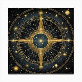 Astrological Compass Toile