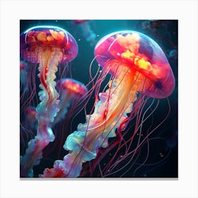 Jellyfish 15 Canvas Print