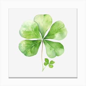 Four Leaf Clover 11 Canvas Print