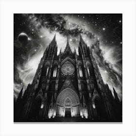 Cathedral Of The Stars 1 Canvas Print