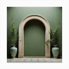 Archway Stock Videos & Royalty-Free Footage 38 Canvas Print