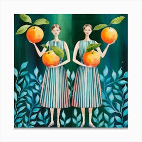 Twin Harvest Canvas Print