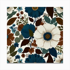 Floral Pattern 23 Canvas Print