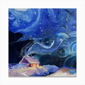 Starry Night 5 Canvas Print