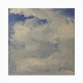 Clouds In Sky, Realism, Oils Canvas Print