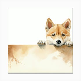 Shiba Inu 7 Canvas Print