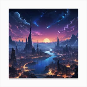 Cityscape Canvas Print