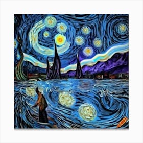 Starry Night 2 Canvas Print