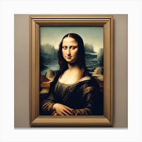 Mona Lisa Canvas Print