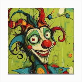 Clown 3 Canvas Print