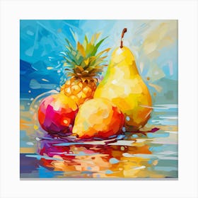 Fruit Painting Canvas Print