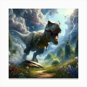 T-Rex 5 Canvas Print