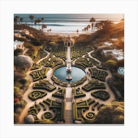 California Garden Canvas Print