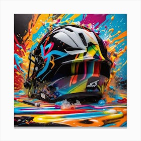 Football Helmet 1 Canvas Print