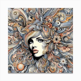 Psychedelic Art 7 Canvas Print