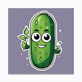 Pickle 9 Canvas Print