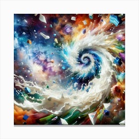 Swirling Vortex Canvas Print