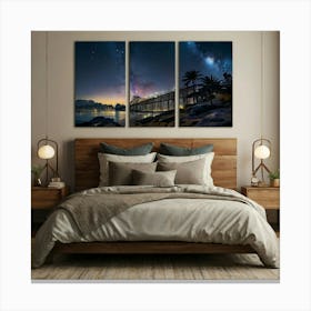 California Night Sky Canvas Print