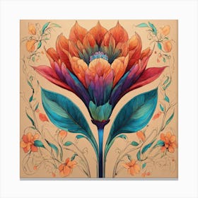 A Beautiful Symbol For Printing On Clothing Canvas Print