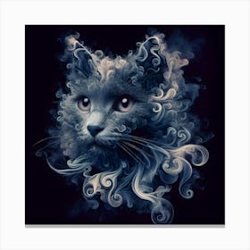 Ethereal Cat Canvas Print