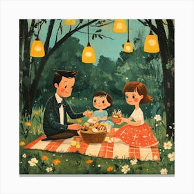 Picnic Canvas Print