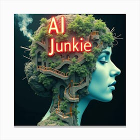 Ai Junkie Canvas Print