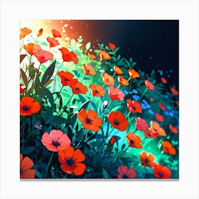 Poppies Canvas Print