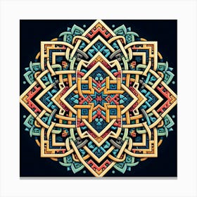 Celtic Mandala Canvas Print