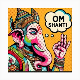 Ganesha 39 Canvas Print