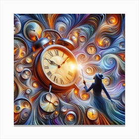 The Illusion Of Time Canvas Print