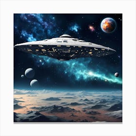 Cosmic Traveller Canvas Print