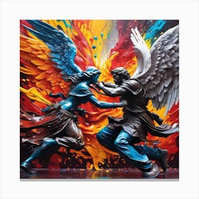 Angels And Demons 1 Canvas Print