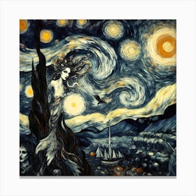 Starry Night 10 Canvas Print