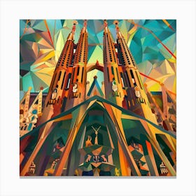 Sagrada Familia 2 Canvas Print