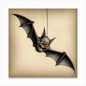 Bat!! 4 Canvas Print