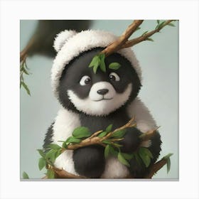 Panda Bear 8 Canvas Print