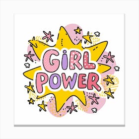 Girl Power 1 Canvas Print