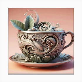 Tea Art 221 Canvas Print