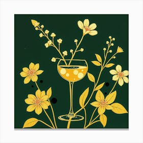 Glass Of Wine Canvas Print