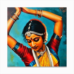 Indian Dancer 1 Canvas Print