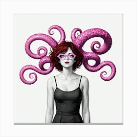 Octopus 8 Canvas Print