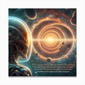 Space Odyssey 3 Canvas Print