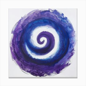 Spiral Painting 3 Canvas Print