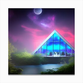House In The Forest 5 Canvas Print