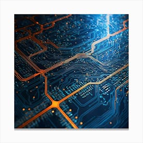 Circuit Board 57 Canvas Print